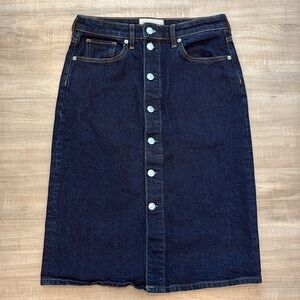 Everlane The Denim Pencil Skirt